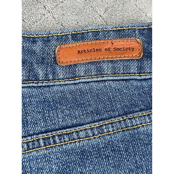 Articles of Society High Rise Wide Leg Jeans Medium Wash Size 28 - Picture 8 of 9